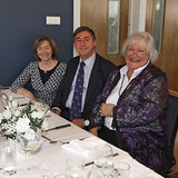 Former Commodore Breda Dillon and guests