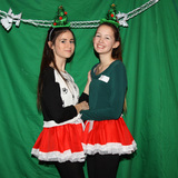 Santa's elves, Zara and Francesca