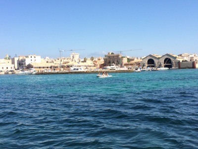 Isola Favignana marina