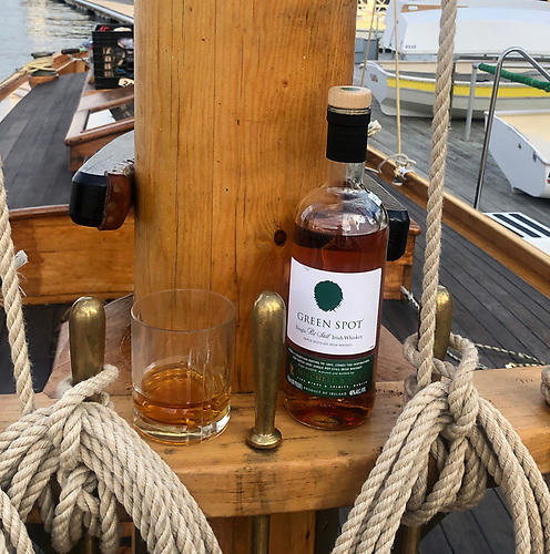 The Mavis link with Mitchells Green Spot Whiskey has been maintained in Maine. Photo: Denise Pukas