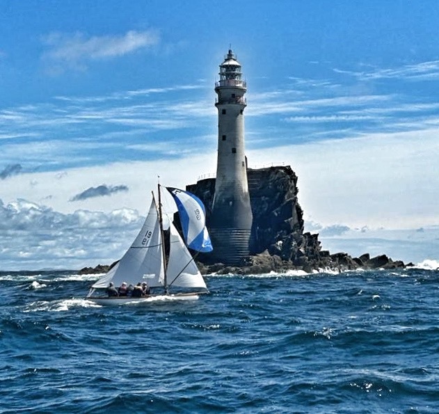 'Isobel' didn't spare the horses - getting to the Fastnet Rock in just over an hour