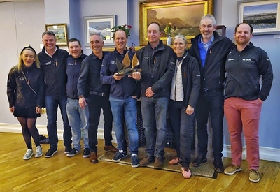 Celebrations as Snapshot Wins Irish Cruiser Racing Association’s Boat of the Year