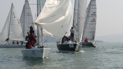 Lively weekend and champagne sailing for the Sportsboat Cup