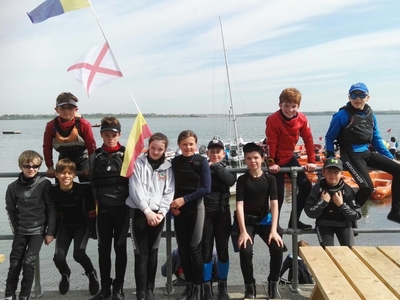 Clean sweep for HYC Optimist sailors at Ulster Champs