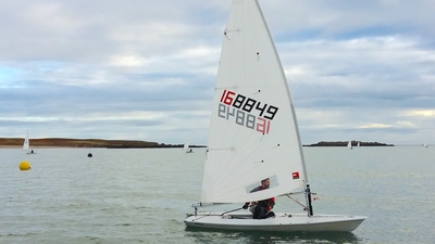 Sunday's wind eventually complied for Frostbite racing