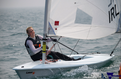 Eve McMahon interviewed after winning Irish Sailing's Youth Sailor of the Year