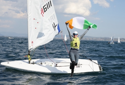 Howth's Eve McMahon is Crowned European Youth ILCA 6 Champion in Greece -  HYC.ie