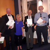 Group receiving their certs from the defibrillator training course.jpg