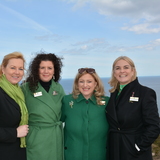 Ladies of Howth Restoration Group: Ger Mahony, Orla Rorke, Dearbhail McDonald, Lara O'Brien