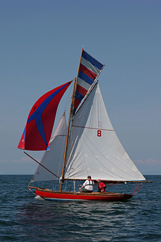 Bryan and Harriette Lynch's 100 year-old Howth 17 'Echo"