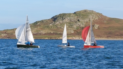 Competition (and weather) heats up in Dinghy Frostbites